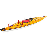 Outside Inside Kayak Cribbage Board